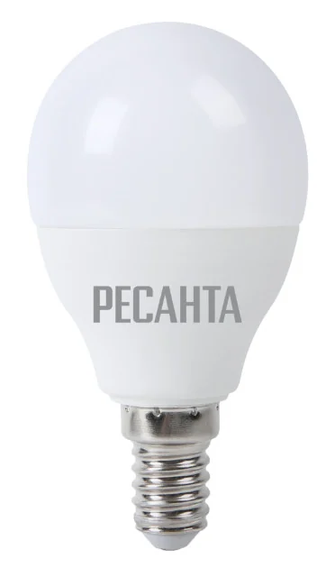 Ресанта Лампа светодиодная LL-R-G45-7W-230-4K-E14