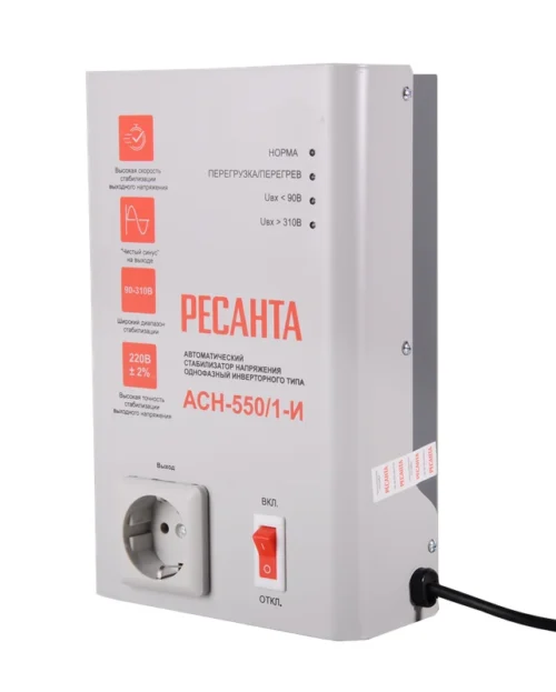 Ресанта Стабилизатор напряжения АСН-550/1-И