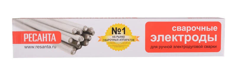 Ресанта Электрод для сварки МР-3 Ф2,5 Пачка 3 кг