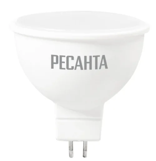 Ресанта Лампа светодиодная LL-R-MR16-7W-230-4K-GU5.3