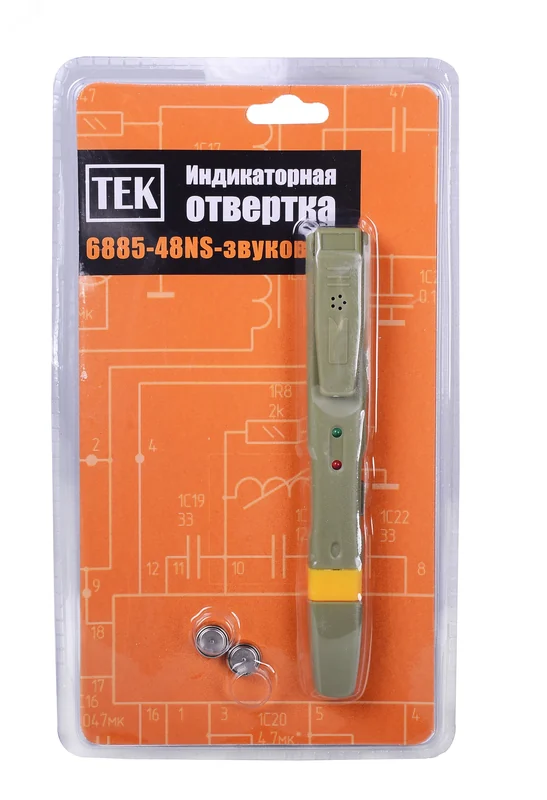 Ресанта Отвертка-индикатор 6885-48NS, RFA101 звуковая