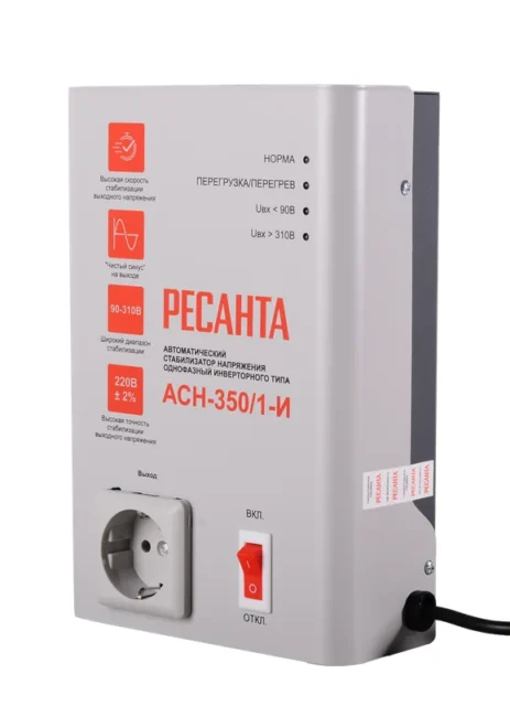 Ресанта Стабилизатор напряжения АСН-350/1-И