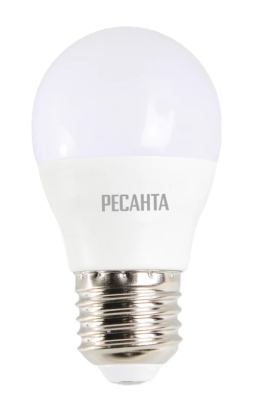 Ресанта Лампа светодиодная LL-R-G45-7W-230-4K-E27